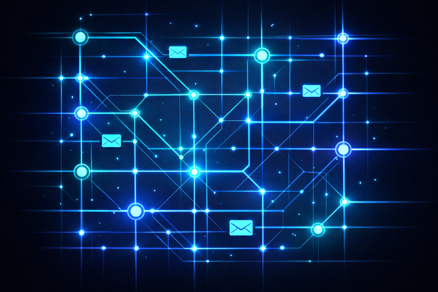İletişim neon grid arka planı