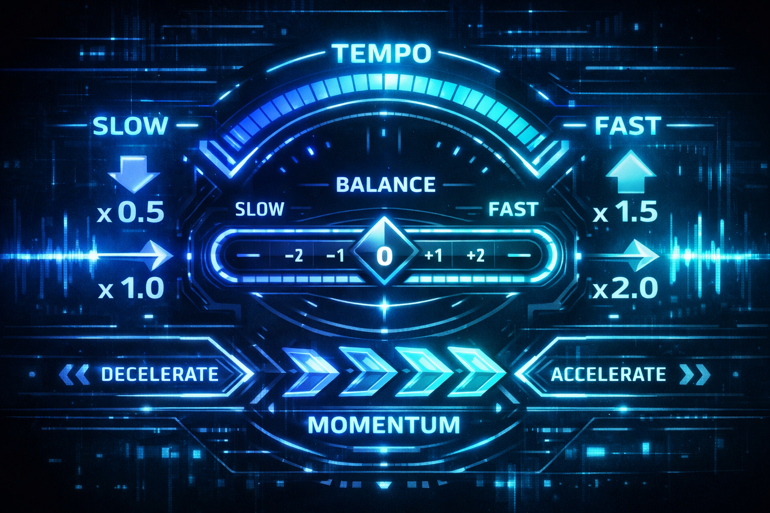 Tempo kontrolü ve baskı yönetimi görseli